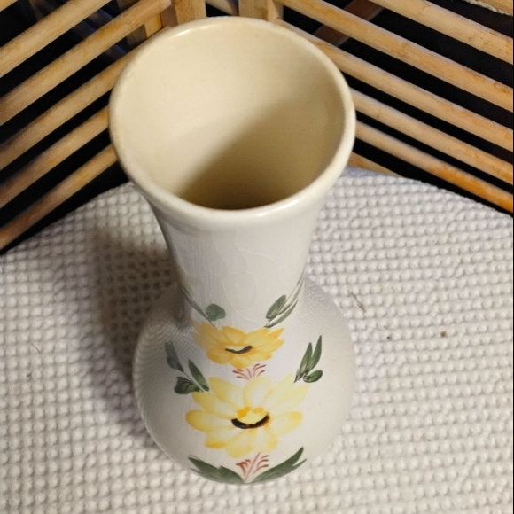 1979 F.T.D.A. Sado-Portugal Yellow Flower Vase - Picture 5 of 7